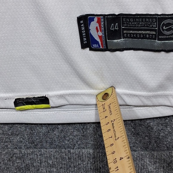 Nike Jamal Murray #27 Basketball Jersey  White Fan Jersey Size 44 S Swingman - Picture 7 of 11